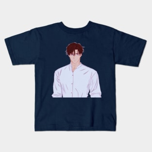 Male Manhwa Style Kids T-Shirt